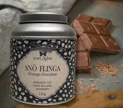 Dose Kräutertee Snö Flinge Orange Chocolate
